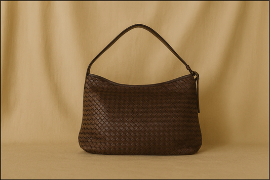 The Woven Leather Bag Everyone's Talking About (and buying) in 2025